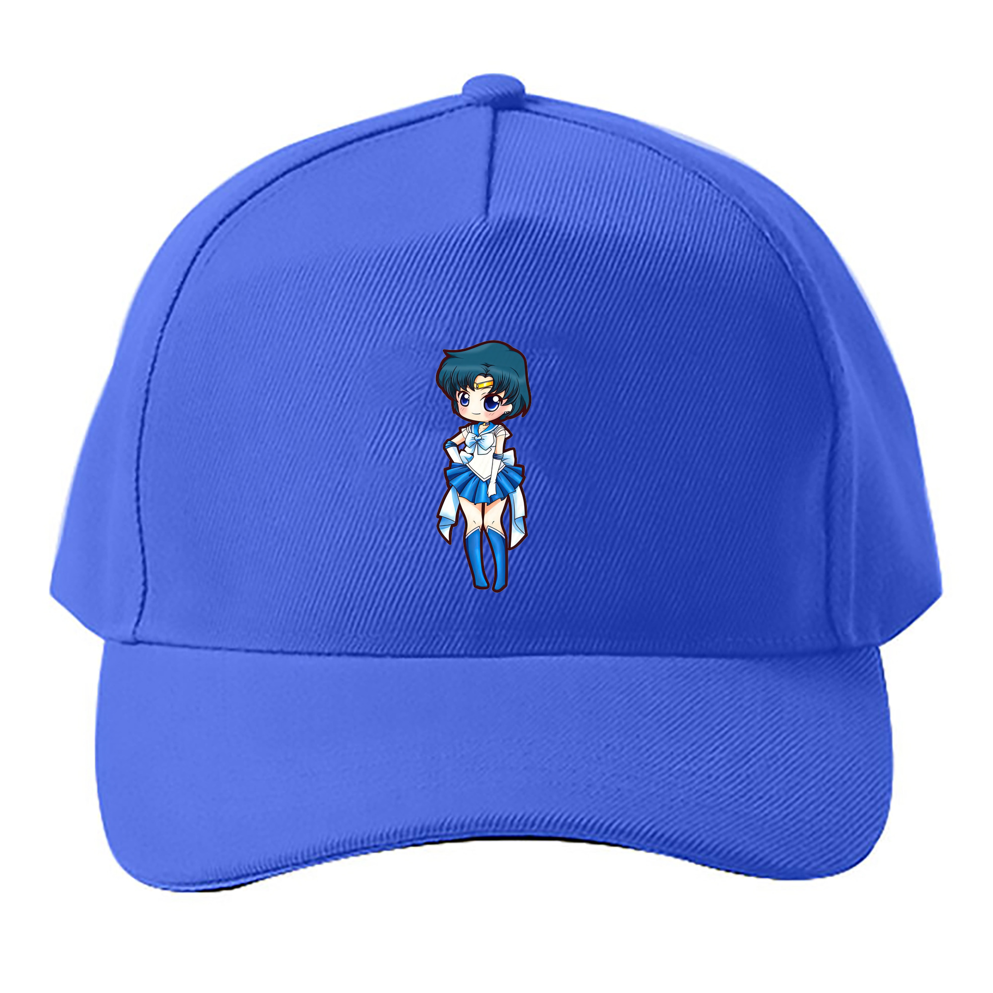（画像用） 美少女戦士セーラームーン 水野 亜美 みずの あみ Sailor Moon Mizuno Ami ベースボールキャップ 綿100％ 男女兼用 帽子 スポーツ